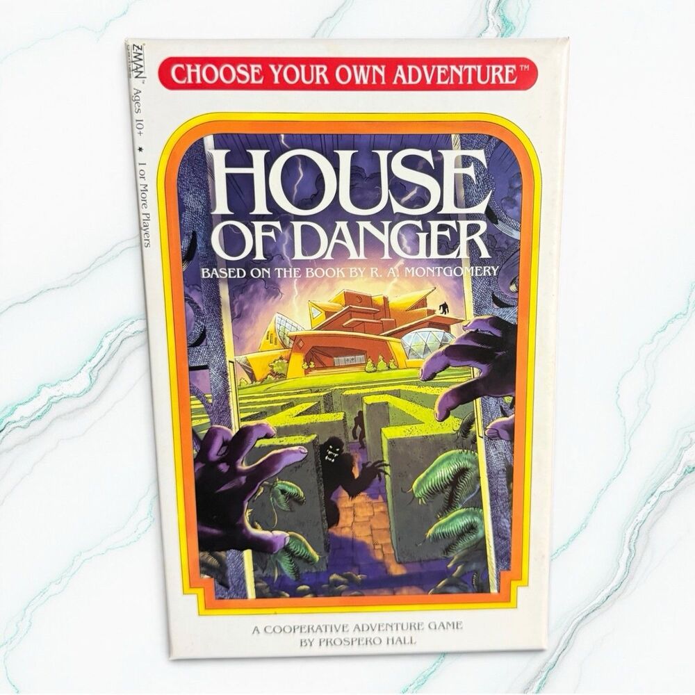 Choose Your Own Adventure - House of Danger Based On Book RA Montgomery New